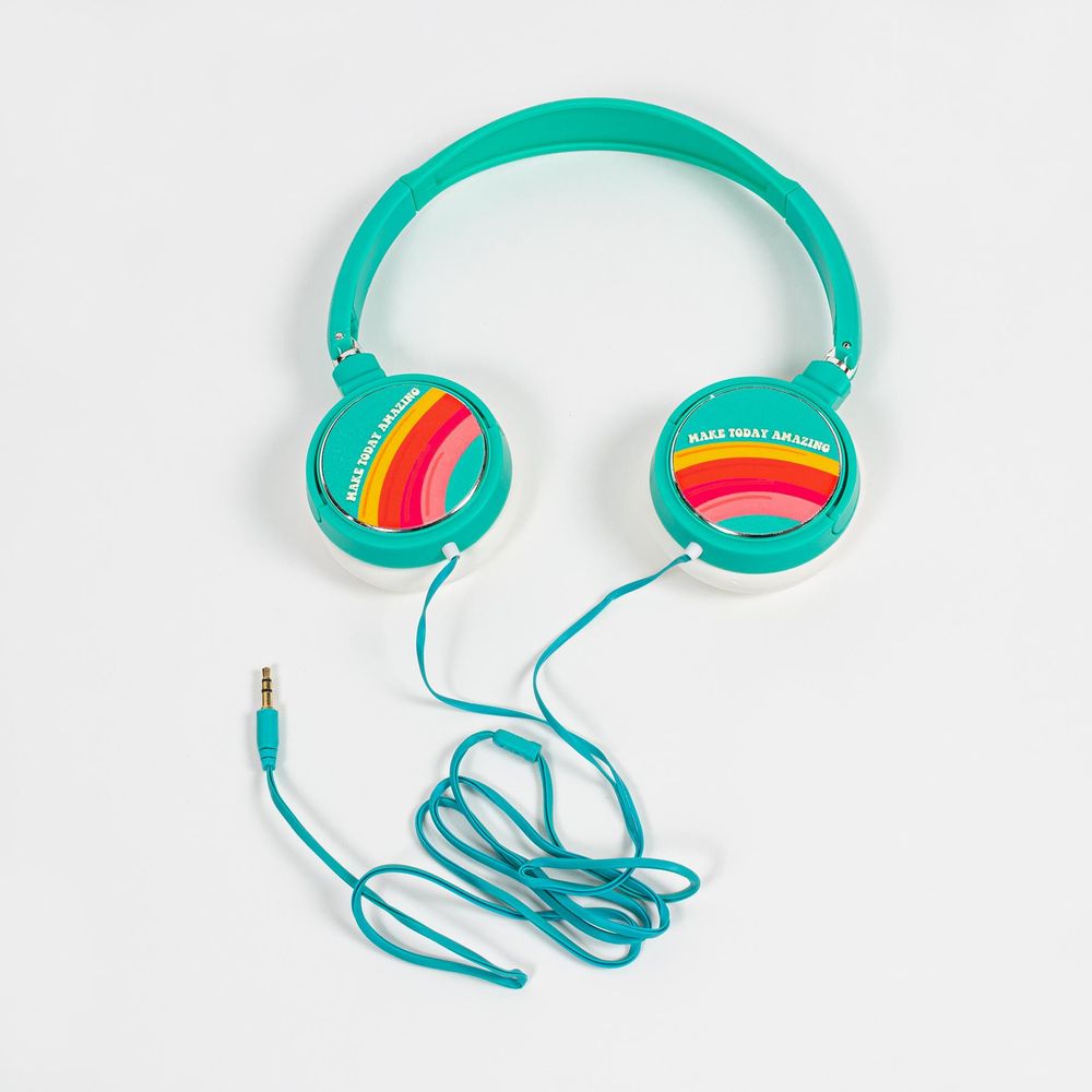 Headphone Rainbow Make Today Amazing Todomoda