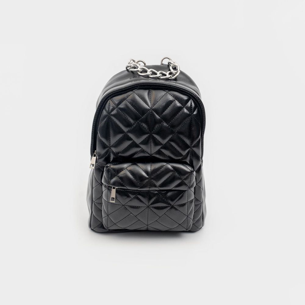 mochila negra todo moda - Main Image